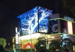 600平米！联曼LED贴膜屏助力江西商场开业盛典